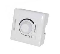 Smooth Panel Mounting Dimmer 0 To 10V 5A 2000W LED Light Control Knob Switches For Car Boats Truck Installation Strong For Trucks Vehicles