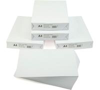 Smooth Papers A4 White Printing Papers - 75 GSM - 2500 Sheets Multifunction Laser Inkjet Printing Paper Premium Essential Stationary Supply Home, Office, School - Pack of 5 Ream (2500 Sheets), White