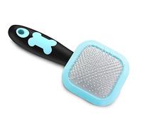 Smooth Pet Pin Brush for Gentle Cleaning & Shedding, Ideal for Small Dogs like Yorkshire Terriers, Poodles, Puppies, also for Rabbits & Cats