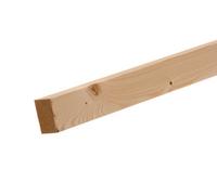 Smooth Planed Pse Whitewood Spruce Stick Timber (L)1.8M (W)44mm (T)34mm