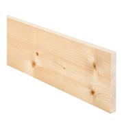 Smooth Planed Spruce Stick Timber (L)2.4M (W)144mm (T)18mm, Pack Of 8
