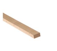Smooth Planed Spruce Stick Timber (L)2.4M (W)34mm (T)18mm, Pack Of 16