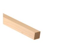Smooth Planed Spruce Stick Timber (L)2.4M (W)34mm (T)34mm, Pack Of 12