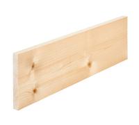 Smooth Planed Whitewood Spruce Stick Timber (L)2.4M (W)169mm (T)18mm, Pack Of 4