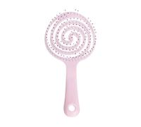 Smooth Plastic Comb Hollow-Out Massage Comb Portable Fluffy Styling Detangler Hairbrush Suitable For Various Hairstyles detangling(1 pcs)