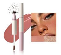 Smooth Powder Blushes Freckles Pen Offering Flawlessly Skin Natural Finish Quick Application Daily Use Compact Pen