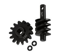 Smooth Power Transmission Gear Set Aluminum Differential Gears Heavy Duty Replacement Specifically for SCX24 Toy Trucks Easy Install Gears
