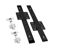 Smooth Quiet Hidden Hinge Mechanism for Upward Folding Doors Built from Strong Steel Smooth Quiet Hidden Hinge Mechanism