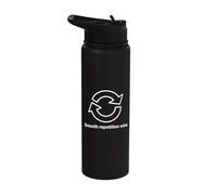 Smooth Repetition Wins Shooting Discipline Stainless Steel Insulated Water Bottle