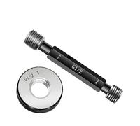 Smooth Ring Gauge Thread Plug And Ring Gauge Set 2 Pcs For Multiple G Sizes(G 5/8 Plug Gauge)