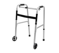 Smooth Rolling Walker Wheel Set - 2Pcs Adjustable for All Surface Types