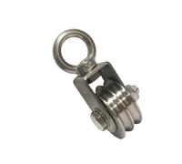Smooth Running 200kg Capacity Bearing Pulley Strong Wheel Warehouse Lifting Pulleies for Rope and Cable Systems Strong Wheel