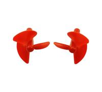 Smooth Running 3 Propeller for Remote Control Boats Reduces Drag and Enhances Overall Maneuverability Quiet Use High Strength Fan