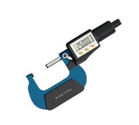 Smooth Screw Micrometer 0-25mm Rust Prevention(25-50mm) | Wear-resistant surfaces, precision ground, for durable construction, for ideal for metalworking, long-lasting use