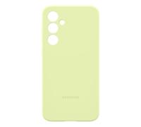 Smooth Silicone Case for Galaxy A55 5G, Lime