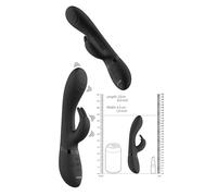 Smooth Silicone G-spot Clitoral Clitoral Anal Rabbit Vibrator Sex