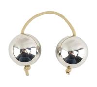 Smooth Single Hand Percussion Instrument, Silver | Stainless Steel, Asalato, Metal, Rhythm Balls, for group performances, Percussionists, artists