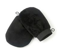 Smooth Skin Exfoliating Gloves Set of 2 Against Dead Skin Cells Exfoliating Gloves Exfoliating Glove Body for Men and Women Black Kessa Glove Hammam Shower Bath Accessories