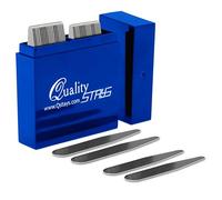 Smooth Stays 36 Quality Stainless Steel Collar Stiffeners in Box, Silver, 6 - 56mm & 12