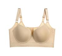 Smooth Steel Ring Underwear with Gathered Upper rt and Adjustable Bra, Sports and Beautiful Back Deep V