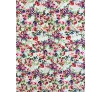 Smooth Touch Woven Stretch Fabric | Light Weight Dressmaking Crafts Material | Multiple Designs Available | Same Day Dispatch | Sold by The Metre | by Tia Knight (SMT) (Summer Ditsies)