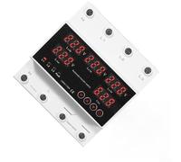 Smooth Transition Between Power Sources Advanced 63A Automatic Transfer Switch with Protective Functions (110V)
