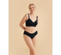 SMOOTH - Ultra Soft & Seamless Maternity Nursing Bra - Best Seller Color | Color: Black | Size: M | Quantity: Single
