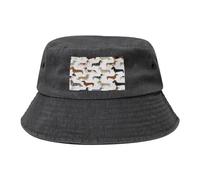 Smooth Wire Haired Long Haired Dachshunds Dogs Pets, Bucket Hat Adult Fisherman's Hat Runner Cap Fisherman Hats Sun Hat