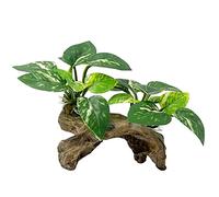 Smoothedo-Pets fish tank decorations aquarium decor ornaments betta leaf pad hammock/Driftwood Ornaments (Type-C), (GZDY)