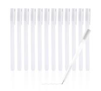 SMOOTHERPRO Glue Pens | 12 Pcs White Quick Dry Precision Liquid Adhesive Pen Set | Fine Tip Roller Spot Glue Pen | for Scrapbook Card Making Notebooks Paper Crafts Handmade Stationery DIY（PGP012W）