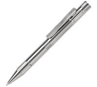 SMOOTHERPRO Titanium Bolt Action Pen | Compatible With Parker Refill | Retractable Refillable Metal Pen | for Men Women Business Writing Office Signature(GT02) | Color Natural