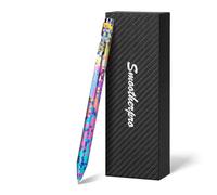 SMOOTHERPRO Titanium Bolt Action Pen | Compatible with Pilot G2 Refills | Retractable Ballpoint Pen | for Travel, School, Work, Left-Handed Friendly(XC01) | Camouflage Color
