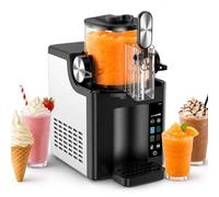Smoothie Machine for Home and Cafe, 1.5L Self-Cleaning Blender with Touch Control, Adjustable Texture, No Ice Needed, Perfect for Smoothies in Hotels and Gyms (Black)
