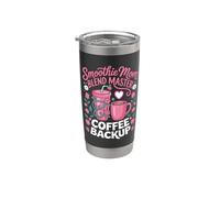 Smoothie Mom Blend Master Coffee Backup Stainless Steel Insulated Tumbler