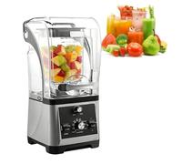 Smoothie Protein Shake Licuadora, Professional Electric Blender, Cold Press Juicer, Commercial Shaved Ice Machine, Six-Bladed Stainless Steel Knife for Juices and Smoothies(Grey)