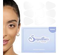 Smoothies Triangle Wrinkle Patches for Face Overnight - Facial Patches for Elevens, Crows Feet and Lip Lines, 144 Count per Box - Made in the USA