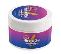 Smoothing Braiding Gel - 250ml Non Irritating Soft-Hold, Smooth Texture Braid Conditioning Gel, Styling Paste Cream | Dreadlock Gell for Curly, Twist, and Care Routines