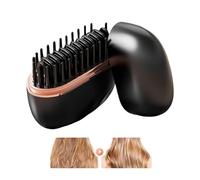 Smoothing Brush | Portable Anti-Burning Smoothing Comb with 3 Levels, Straightening Brush for Salon at Home - For Holidays, Road Trips, Travelling, Dating and Everyday Use