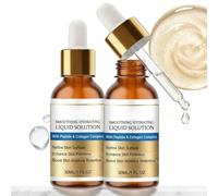 Smoothing Hydrating Liquid Solution Serum with Peptide & Collagen, 30ml*2