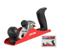 Dekton Smoothing Plane- 234mm Ideal for Smoothing Wood Gives Professional Finish| Easily Adjust Cutting Depth| Includes Carbon Steel Smoothing Blade| Ergonomic Handle| Perfect for Tradesman, Workshop
