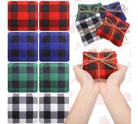 SmoothNovelty 8 Pcs Microwave Hand Warmers Reusable Flannel Handwarmers with Flaxseed Microwavable Hand Warmers Cold Pack Heating Pack Therapy Bag for Colleagues Christmas Stocking Stuffer Gifts
