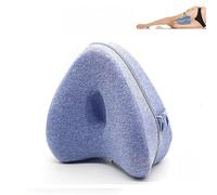 SmoothSpine Alignment Pillow,Leg Pillows for Side Sleepers for Relieving Leg, Hip Pain & Sciatica,Improve Leg Shape and Enjoy Quality Sleep,Blue