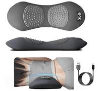 SmoothSpine - Triple Fusion Back Massager Relieving Sciatica, Lower Back, and Leg Pain Naturally Home Recovery and Relaxation (Black)