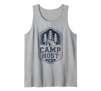 Smore Camp Host Family Trip Staff Team in Tents Counselor Tank Top