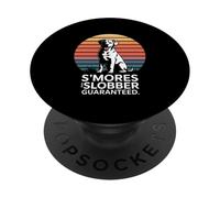 S'mores And Slobber Guaranteed Camping Dog PopSockets Adhesive PopGrip