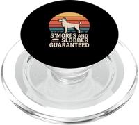 S'mores And Slobber Guaranteed Camping Dog PopSockets PopGrip for MagSafe