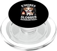 Smores And Slobber Guaranteed Camping Dog PopSockets PopGrip for MagSafe