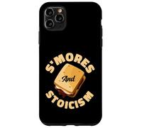 S'mores And Stoicism Funny Camping Philosophy Case for iPhone 11 Pro Max