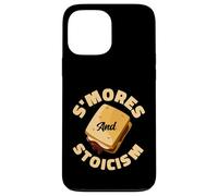 S'mores And Stoicism Funny Camping Philosophy Case for iPhone 13 Pro Max