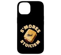 S'mores And Stoicism Funny Camping Philosophy Case for iPhone 14